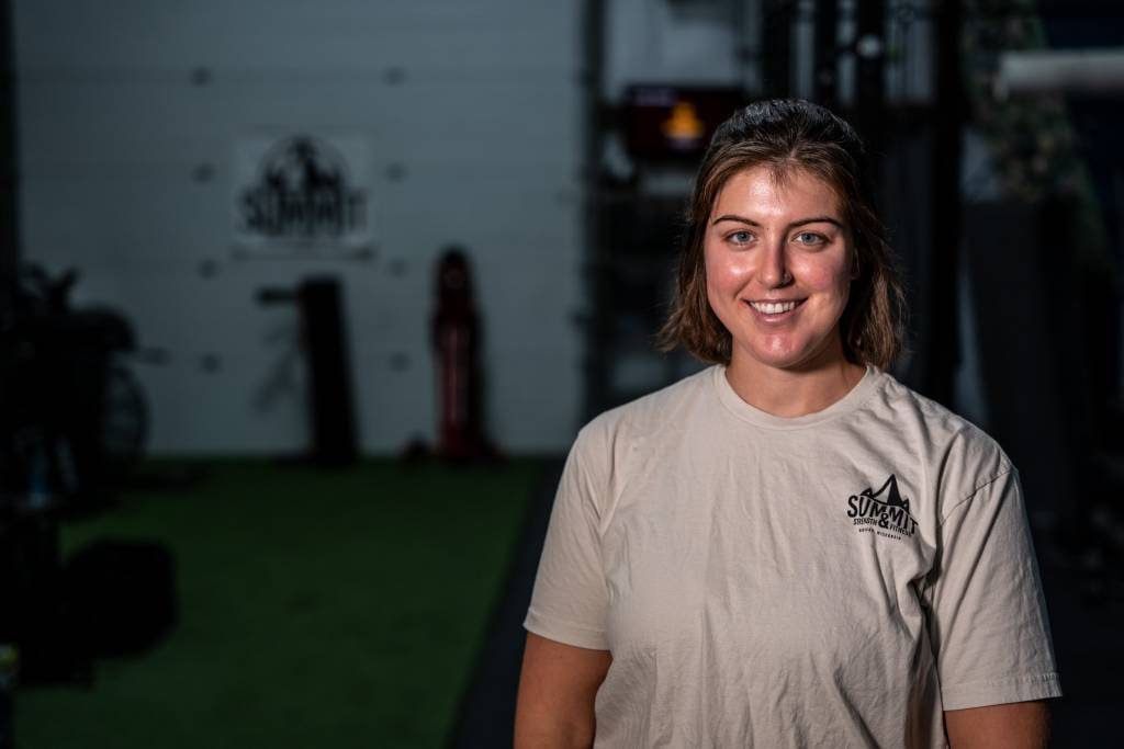 Courtney weber personal trainer at summit strength and fitness