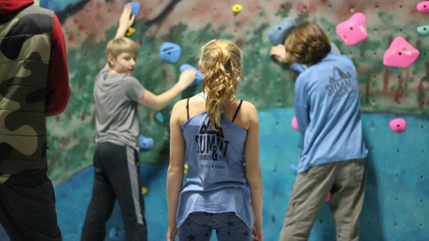 Youth Climbing