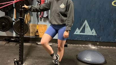 tess is a great personal trainer that specializes in postpartum fitness