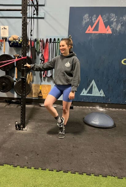 tess is a great personal trainer that specializes in postpartum fitness