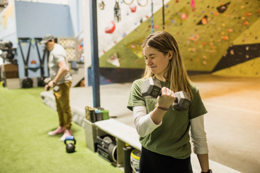 motherhood can be difficult like bicep curls