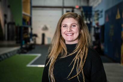 Fit mom, Happy baby is Ericas goal in working out