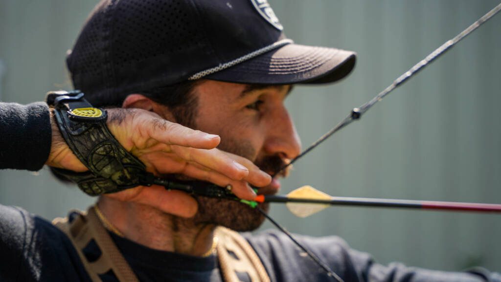 coach kubi likes to bow hunt to practice patience 