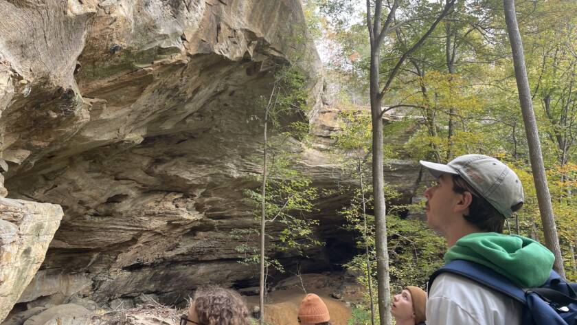 The Gallery crag at the Red