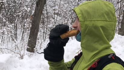 eating whole foods on a long run