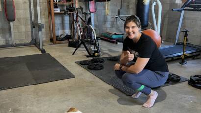 using resistance bands