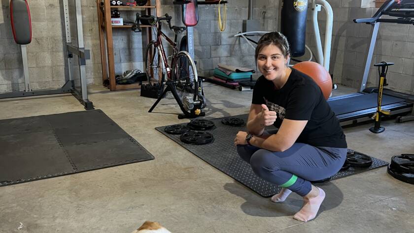 using resistance bands