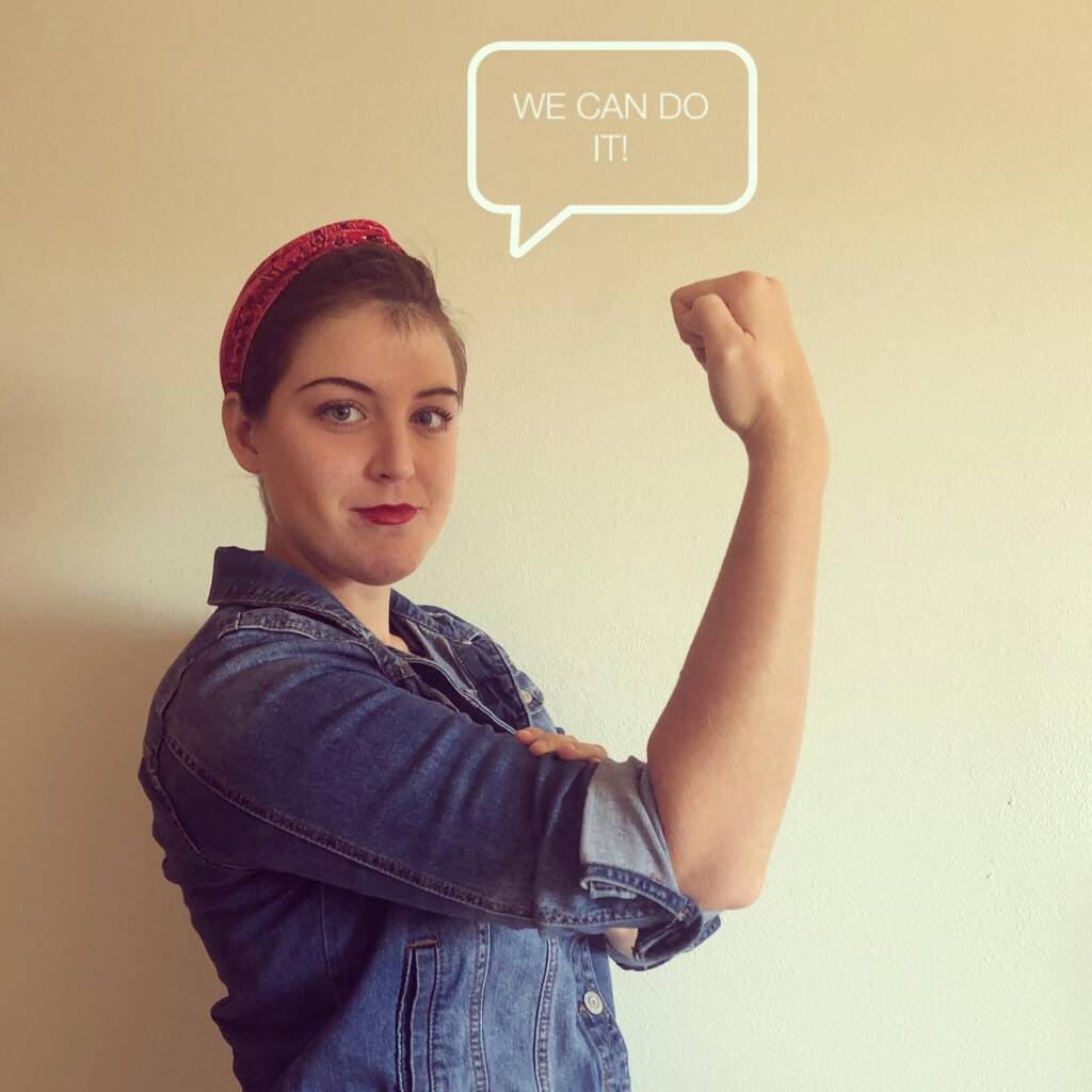 courtney is a strong representation of women in sports