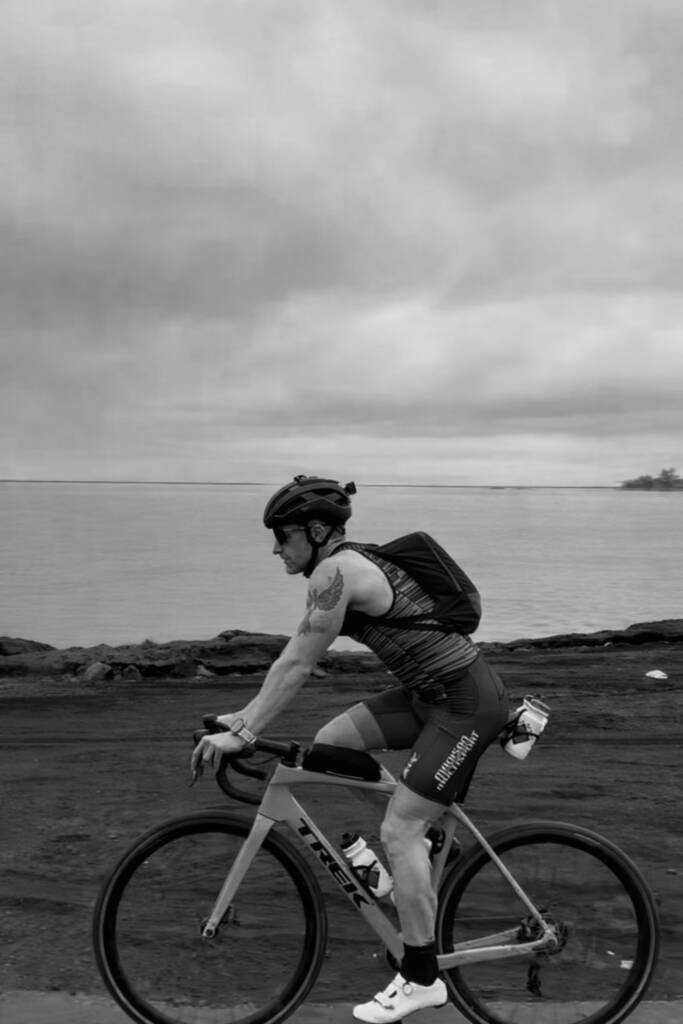 learning to embrace imperfection in endurance sports by completing a long distance ride with a trek bike