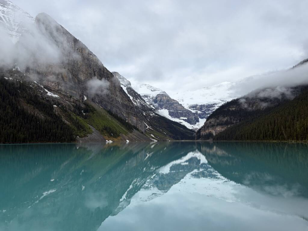 Photo from Lake Louise in Banff National Park.