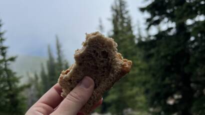 understanding protein means taking time to refuel on top of a Rocky Mountain Summit