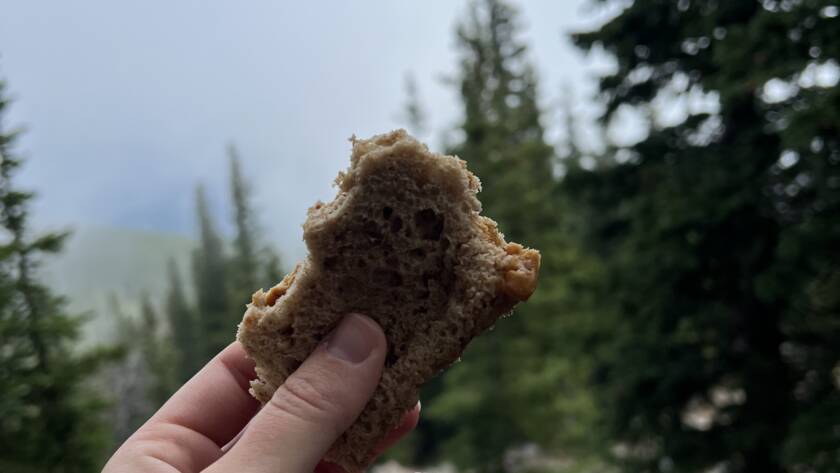 understanding protein means taking time to refuel on top of a Rocky Mountain Summit