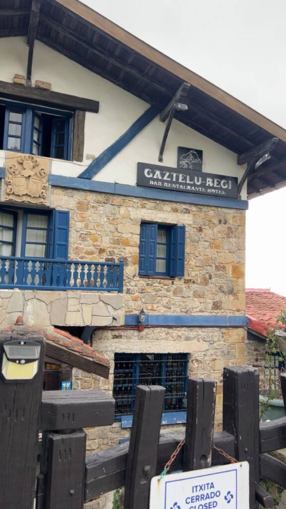 Brick building in Spain that required training for real life climbing skills to get to the top